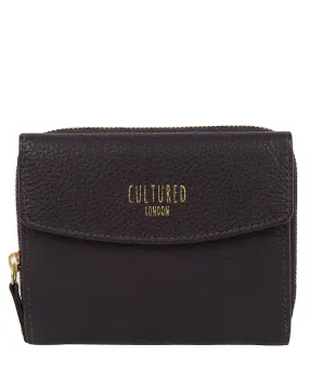 'Allergra' Midnight Leather Purse