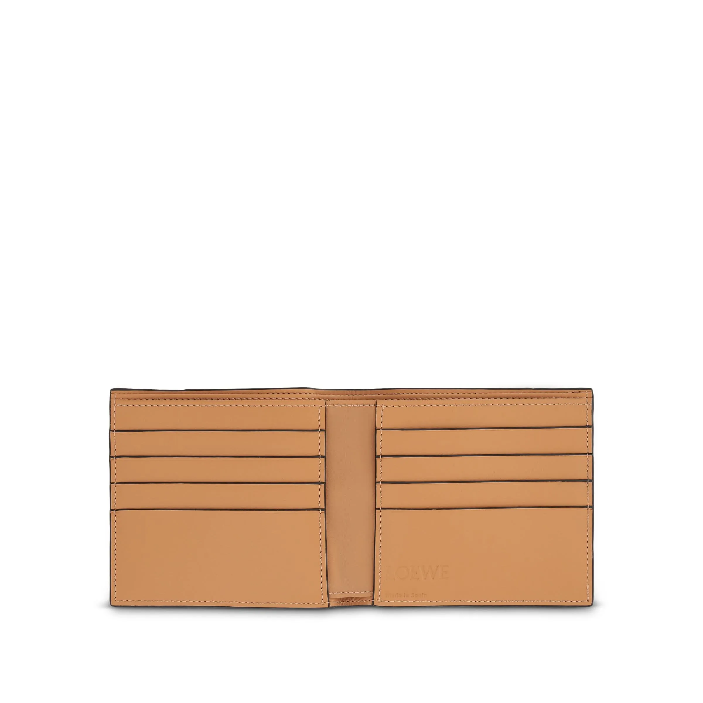 Bifold Wallet in Diamond Calfskin in Warm Desert