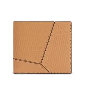 Bifold Wallet in Diamond Calfskin in Warm Desert