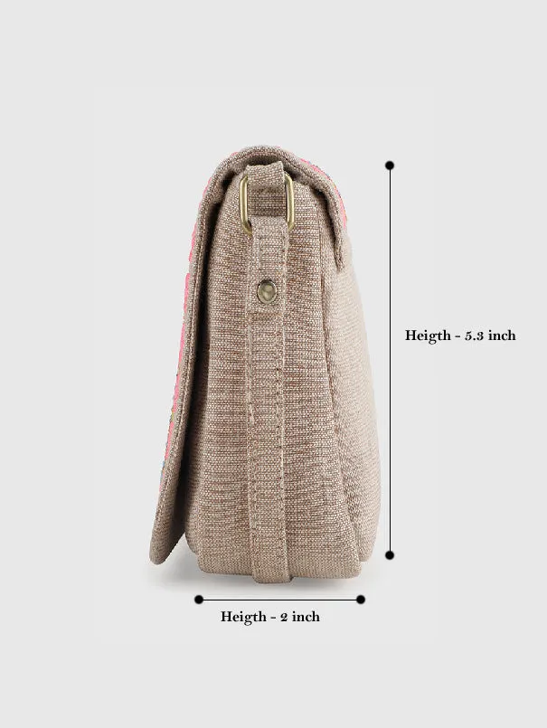 Carina Beige Sling Bag