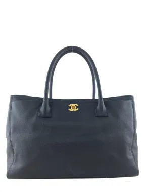 Chanel Caviar Leather Cerf Tote Bag