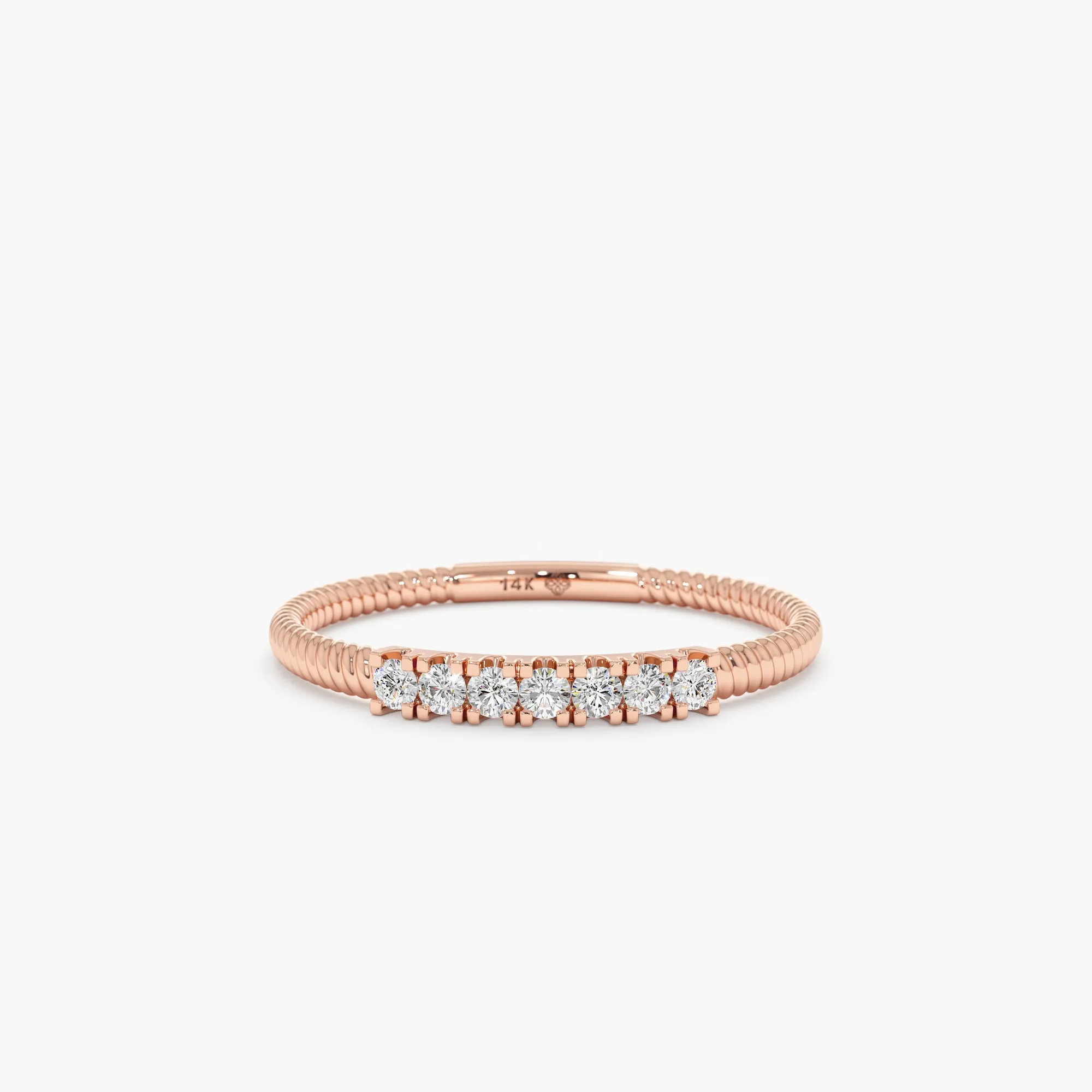 Diamond Textured Rope Band, Olexa