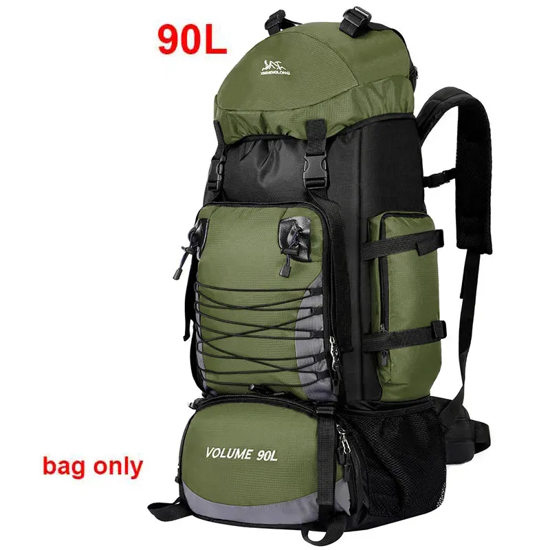 Expedition-Ready 90L Outdoor Backpack for All-Terrain Adventures