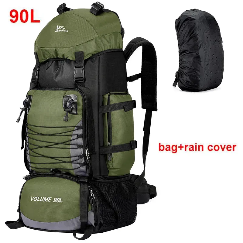 Expedition-Ready 90L Outdoor Backpack for All-Terrain Adventures