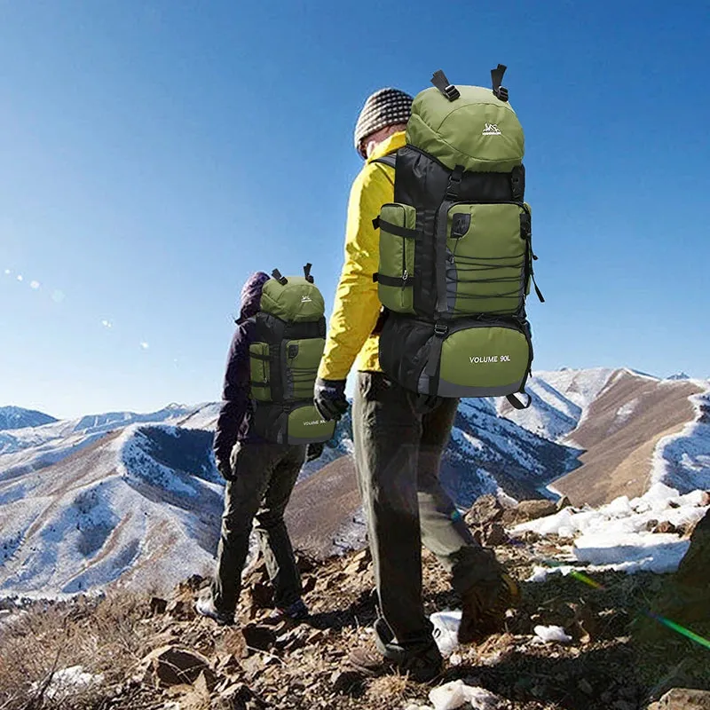 Expedition-Ready 90L Outdoor Backpack for All-Terrain Adventures