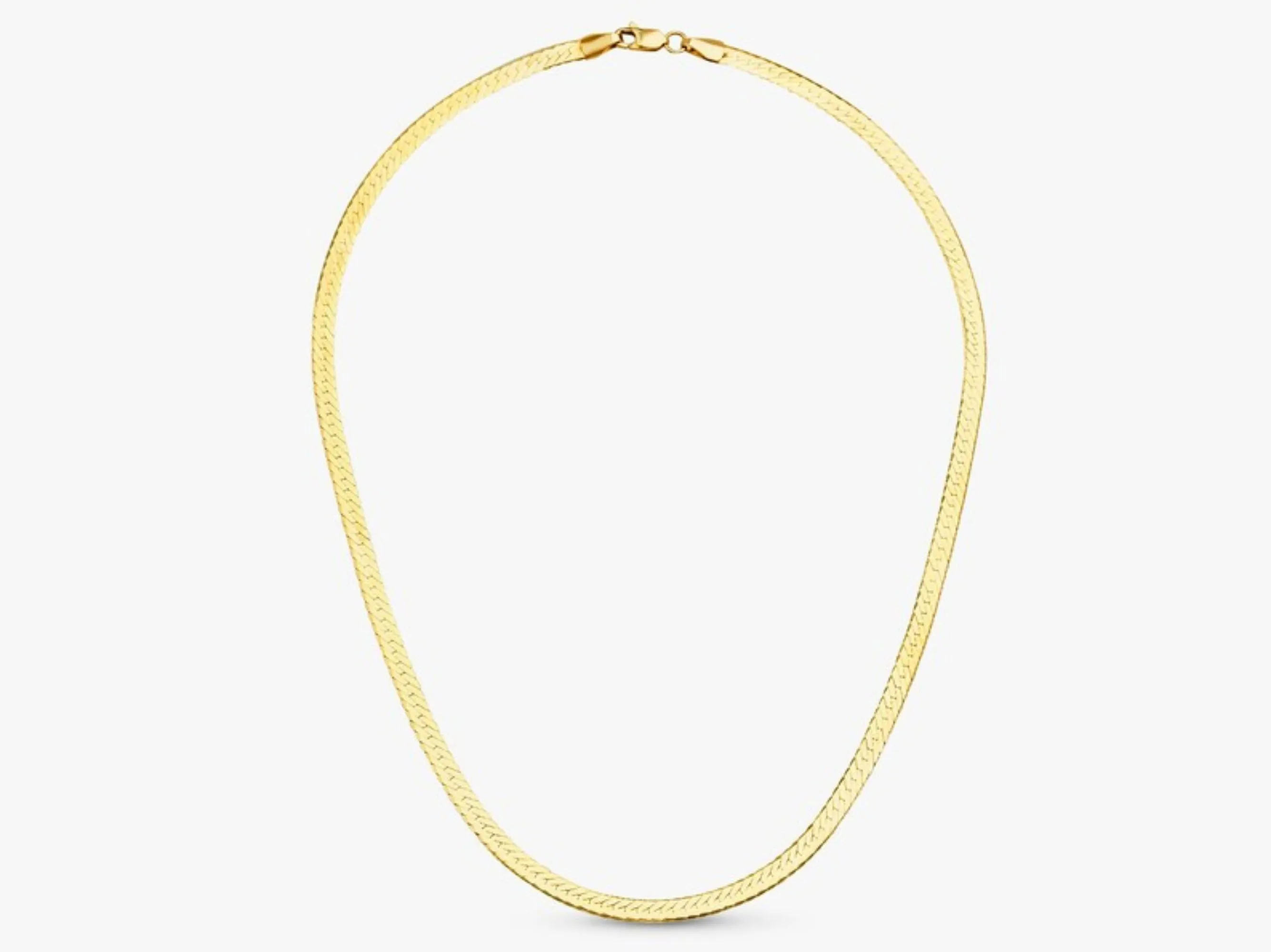 Herringbone Chain Necklace, Henrietta