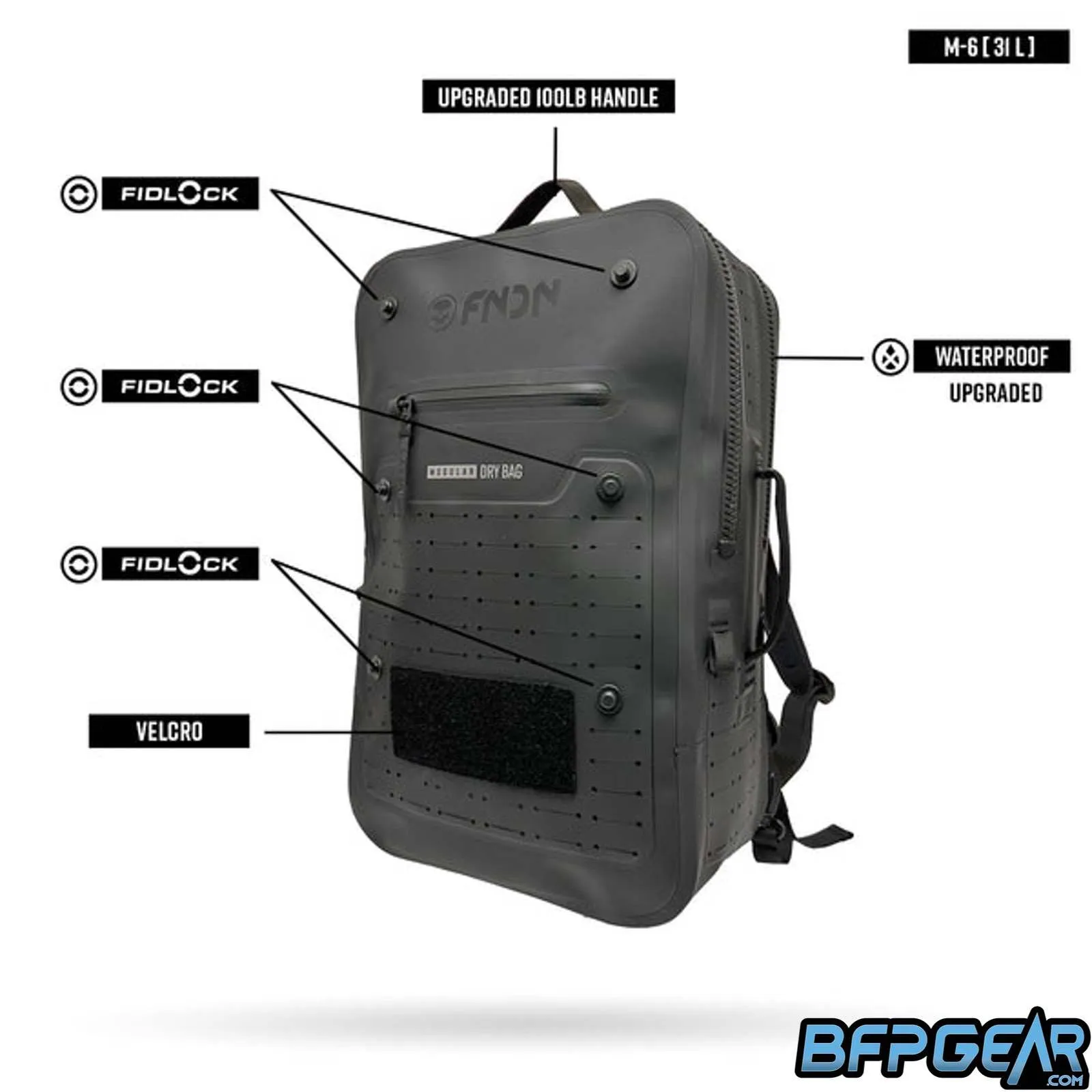 Infamous FNDN Modular M6 Waterproof Backpack 31L