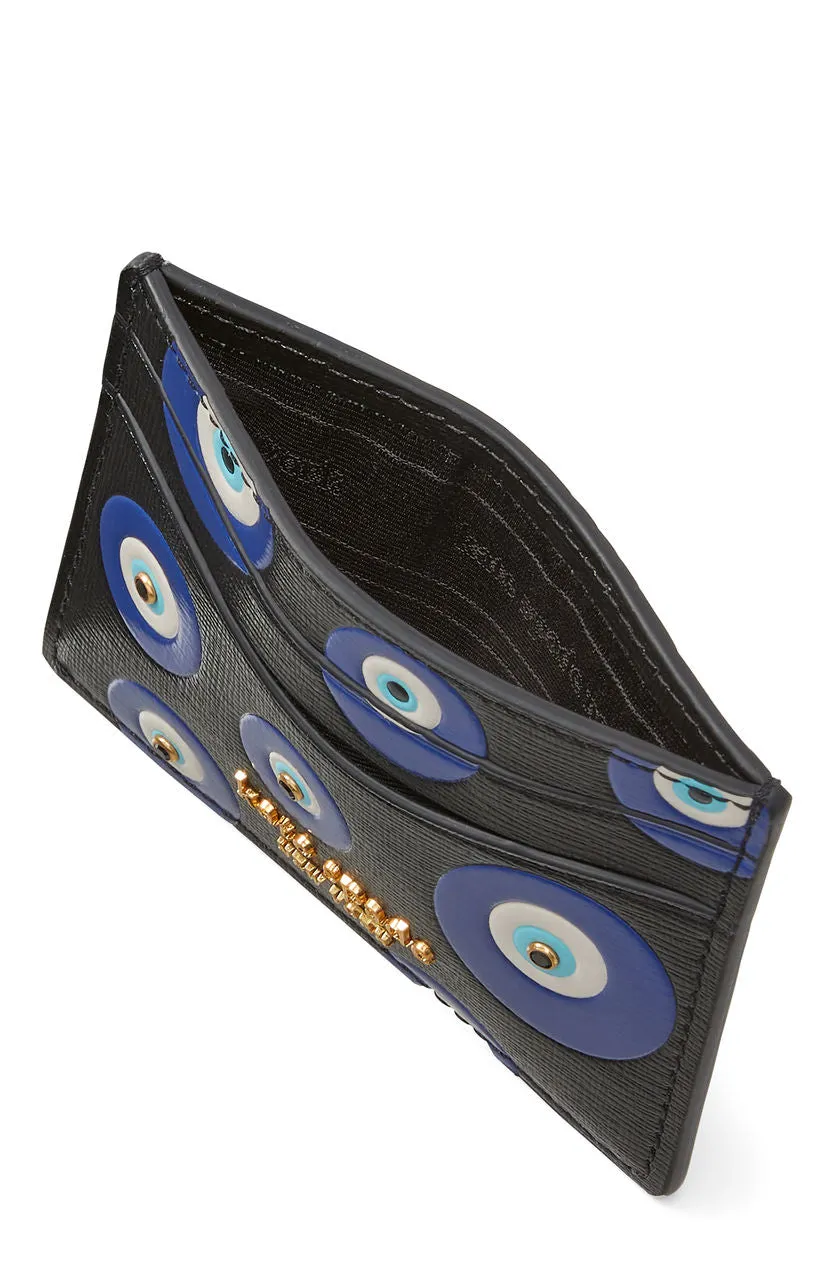 Kate Spade Morgan Evil Eye Embellished Cardholder