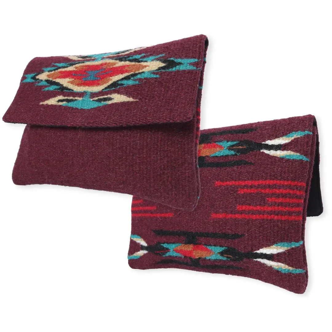 <FONT COLOR="RED">OVERSTOCK!!</FONT> 9 Handcrafted Wool Clutch Purses! ONLY $9.00 ea.!