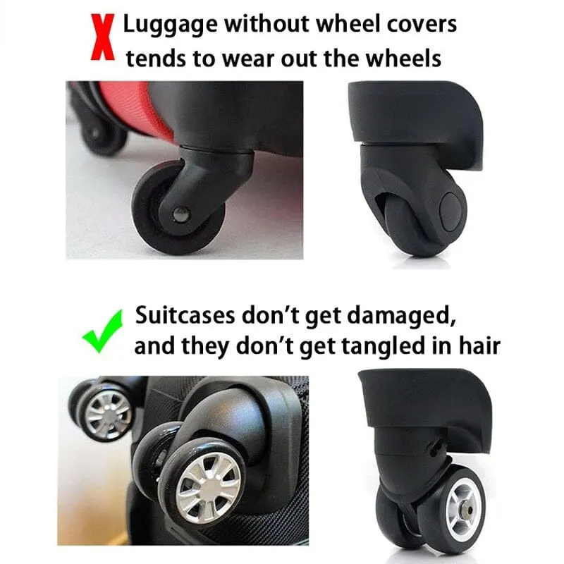 Luggage Compartment Wheel Protection Cover (8pcs)