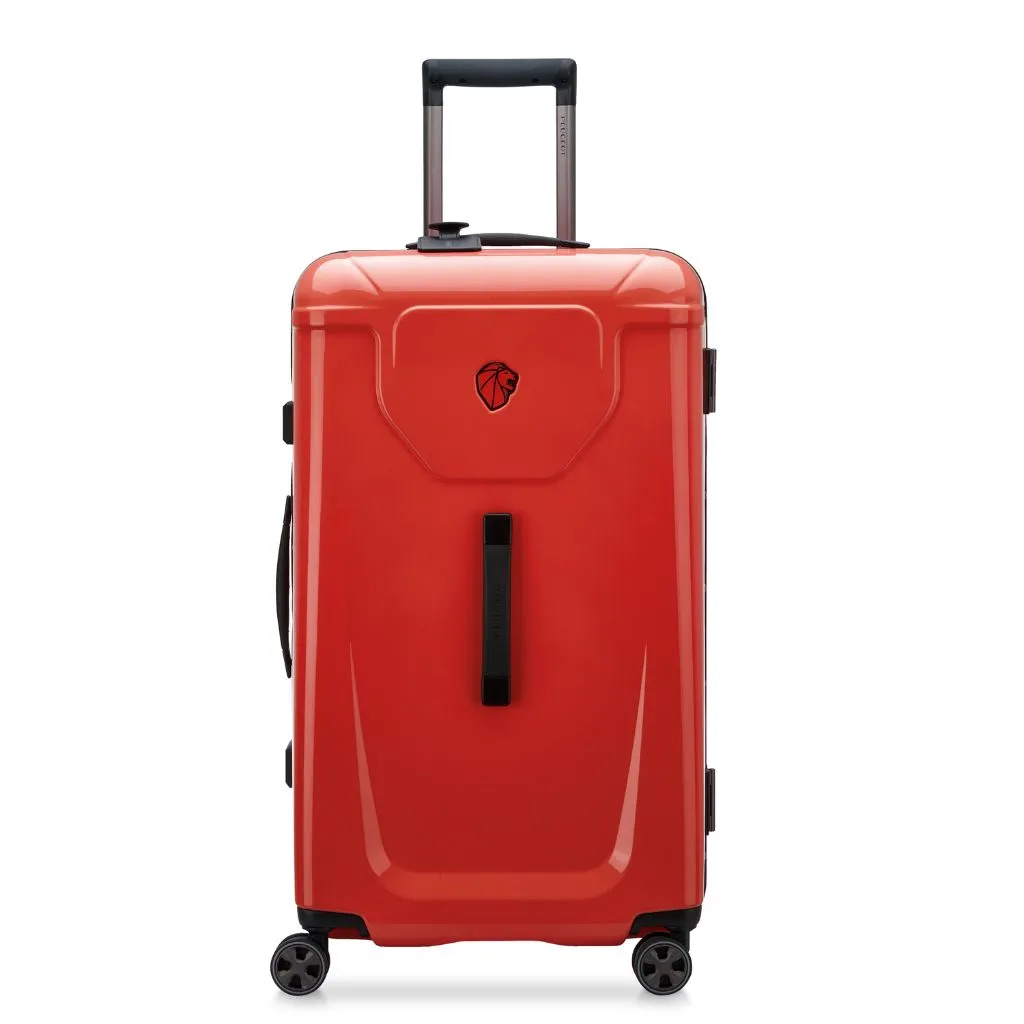 Peugeot Voyages 73cm Zipperless Trunk Luggage - Red