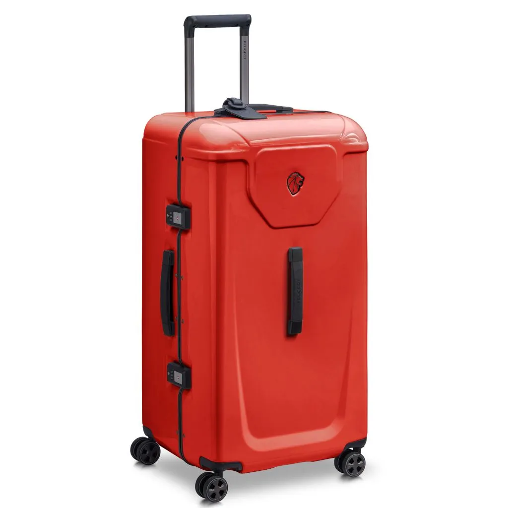 Peugeot Voyages 80cm Zipperless Trunk Luggage - Red