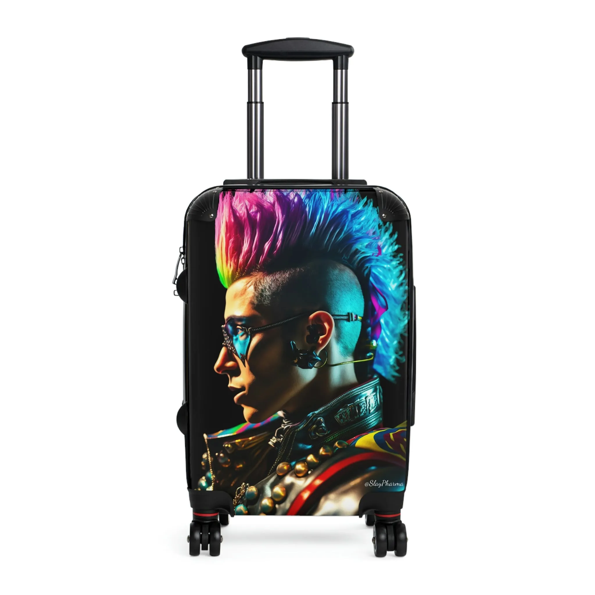 "Cyber Punk Rocker" Suitcases