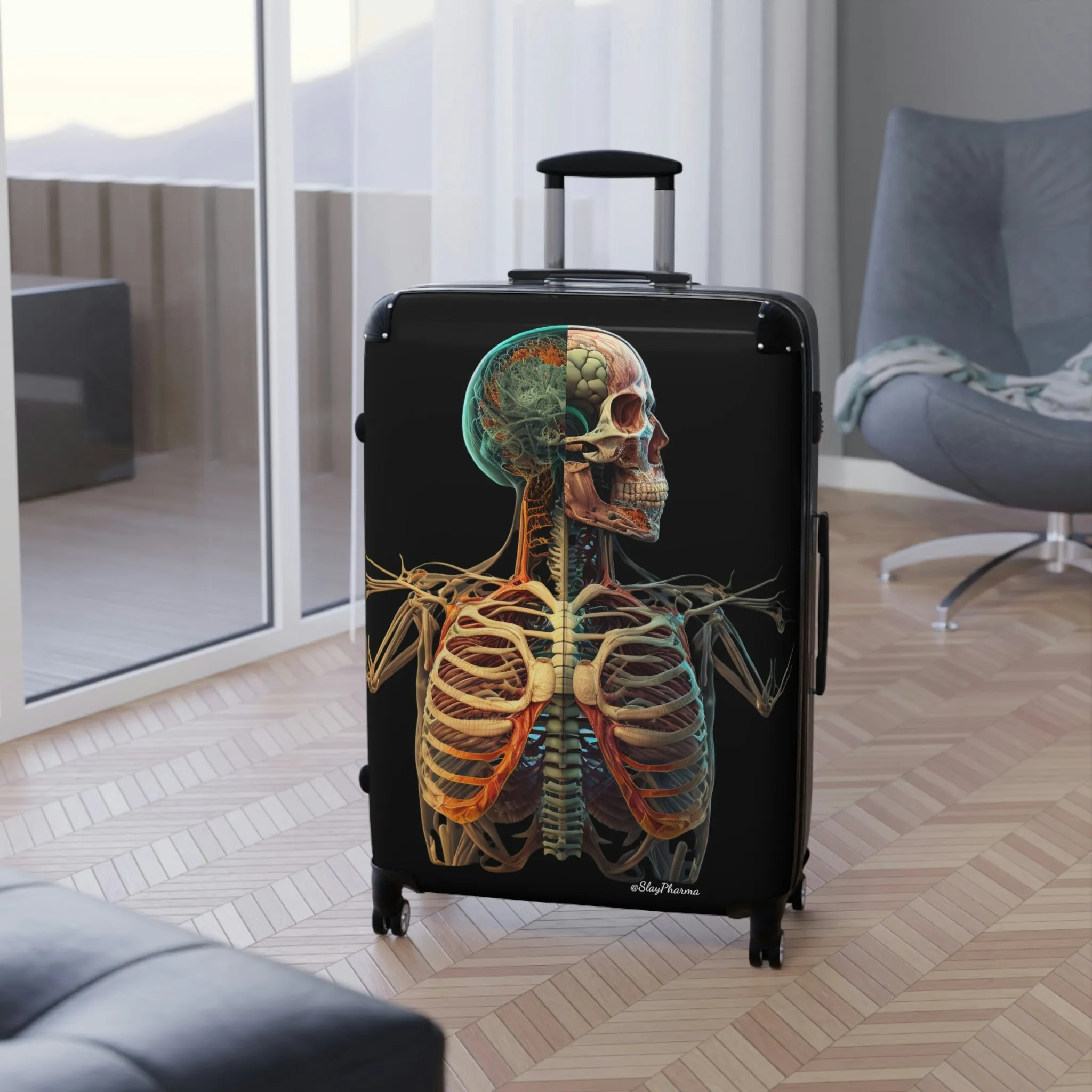 "Dead Man Rolling" Suitcases