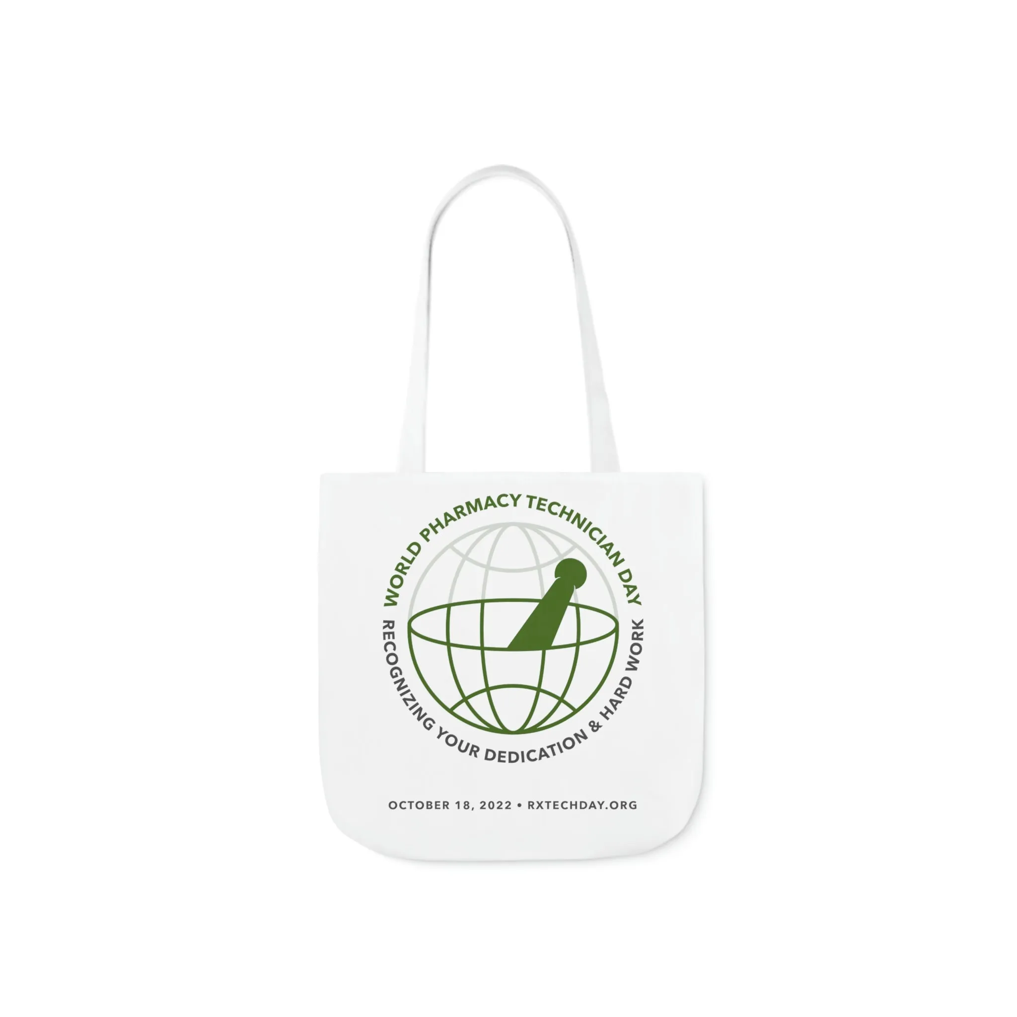 Rx Tech Day 2022 Polyester Canvas Tote Bag