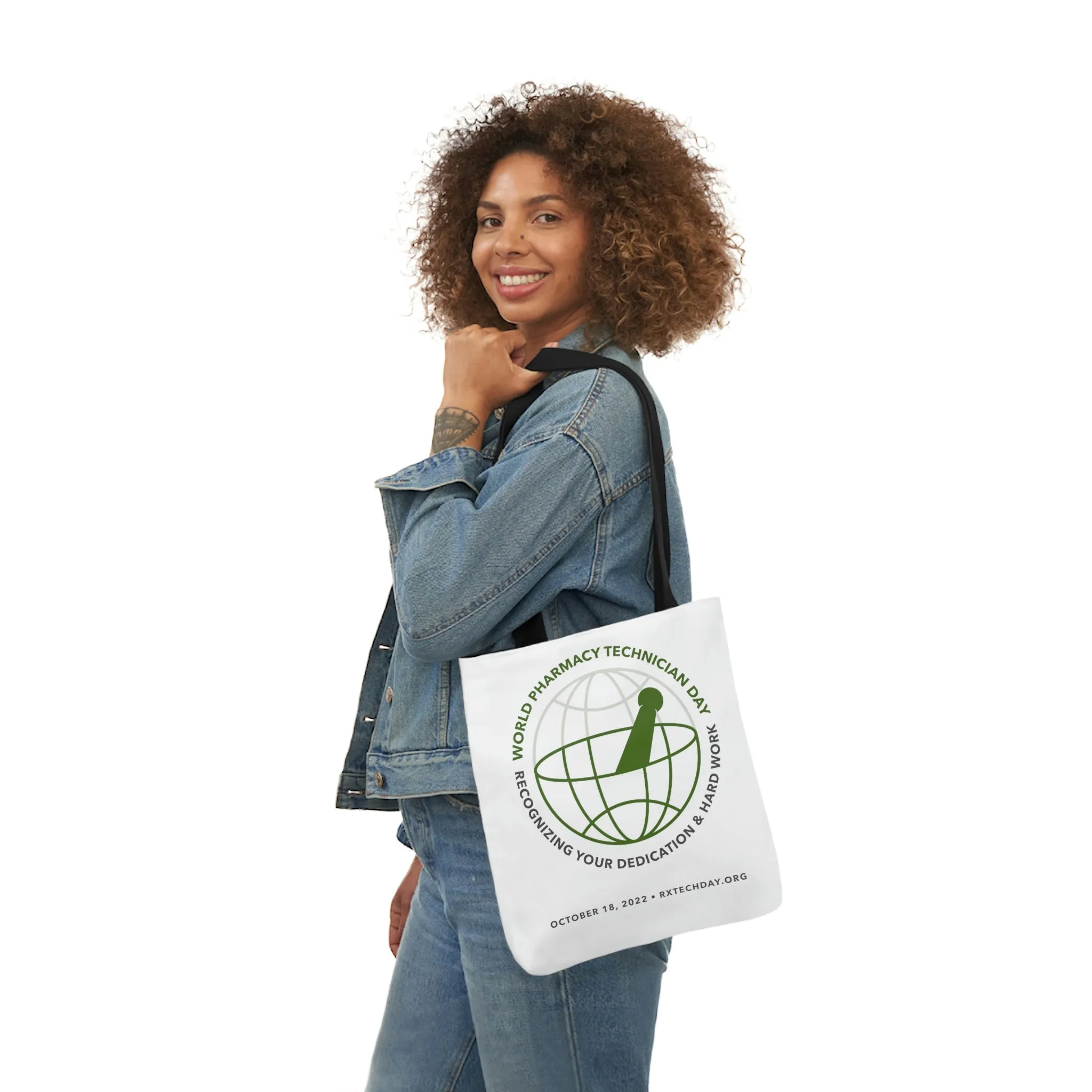 Rx Tech Day 2022 Polyester Canvas Tote Bag