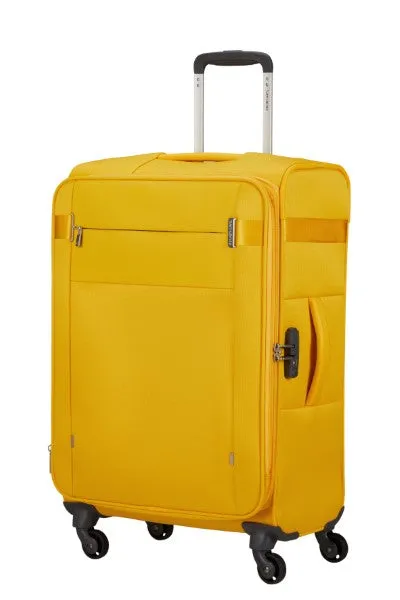 Samsonite Citybeat 66cm 4-Wheel Medium Expandable Suitcase