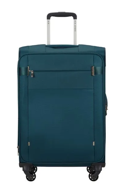 Samsonite Citybeat 66cm 4-Wheel Medium Expandable Suitcase