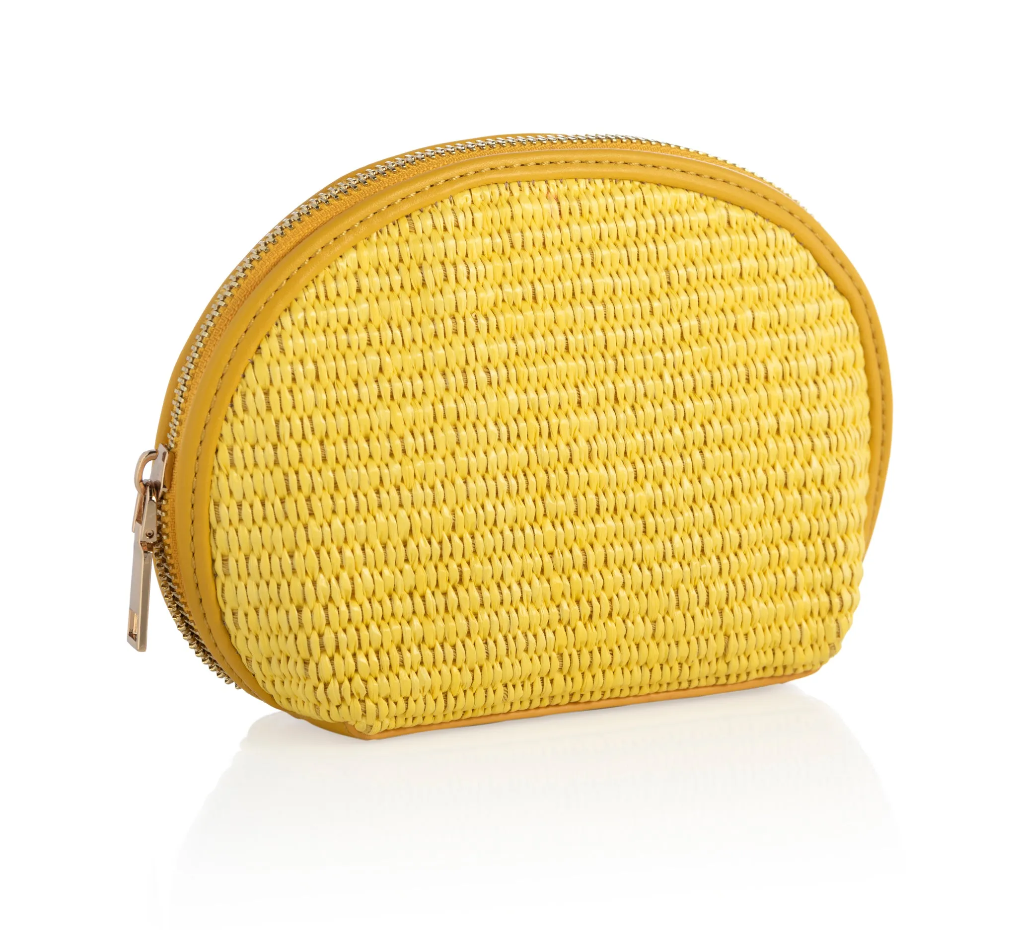 Shiraleah Amalfi Cosmetic Pouch, Yellow - FINAL SALE ONLY